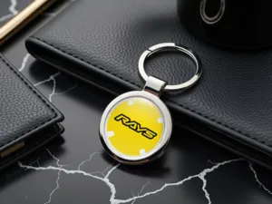 Rays Key Chain Holder Pro Sturdy Metallic Custom